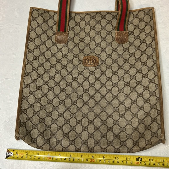 Authentic Gucci Vintage Tote Bag - Picture 12 of 15